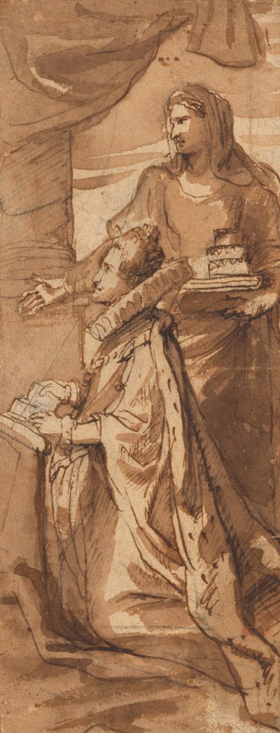 La infanta Isabel de España con Santa Isabel de Hungría de Peter Paul Rubens