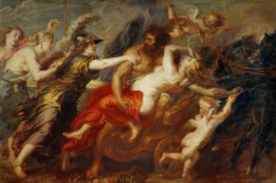 El rapto de Proserpina de Peter Paul Rubens