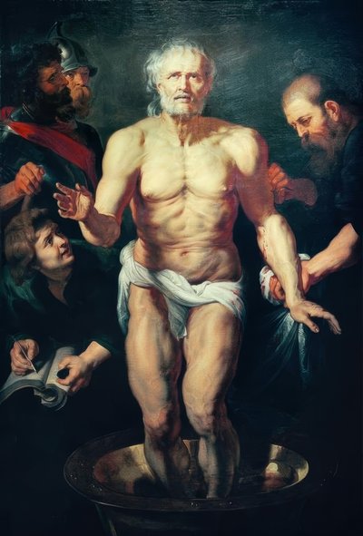 La muerte de Séneca de Peter Paul Rubens