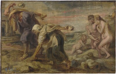 Deucalión y Pirra de Peter Paul Rubens