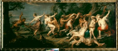 Diana y las ninfas sorprendidas por el fauno de Peter Paul Rubens