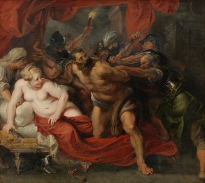 La captura de Sansón de Peter Paul Rubens