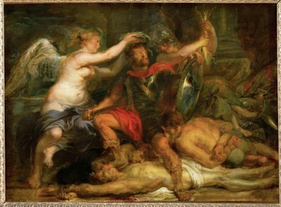 La coronación del vencedor de Peter Paul Rubens