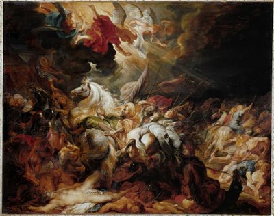 La derrota de Senaquerib de Peter Paul Rubens