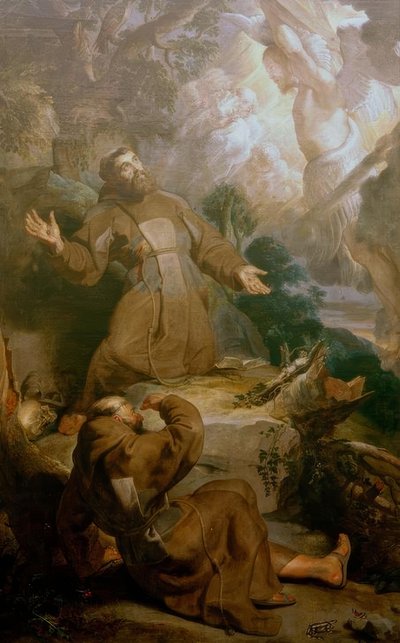 La estigmatización de San Francisco de Peter Paul Rubens
