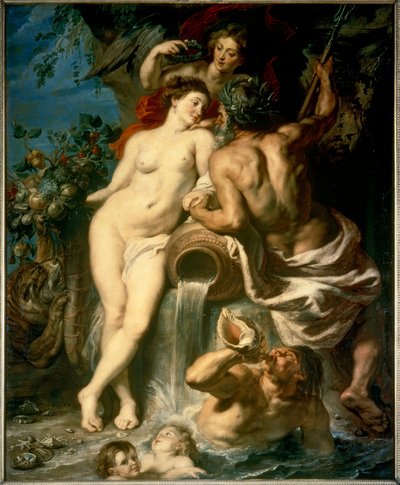 La unión del agua con la tierra de Peter Paul Rubens
