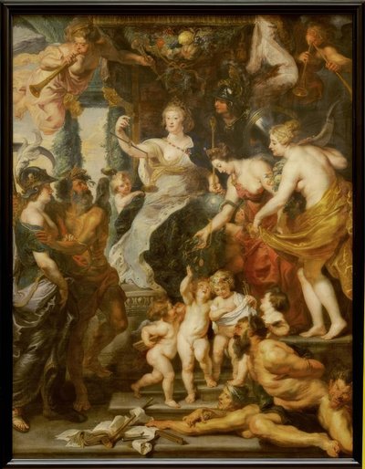 El gobierno feliz de María de Médici de Peter Paul Rubens