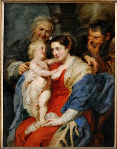 La Sagrada Familia con Santa Ana de Peter Paul Rubens