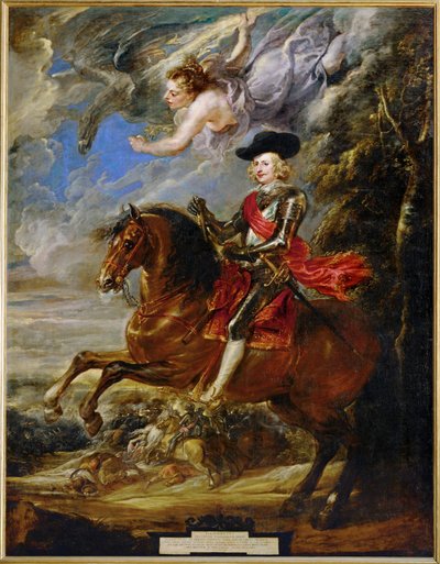 Retrato ecuestre del Cardenal-Infante Don Fernando de Austria de Peter Paul Rubens