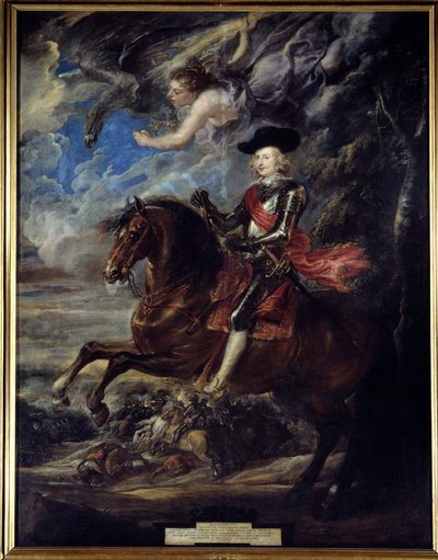 Retrato ecuestre del Cardenal Infante Don Fernando de Austria de Peter Paul Rubens