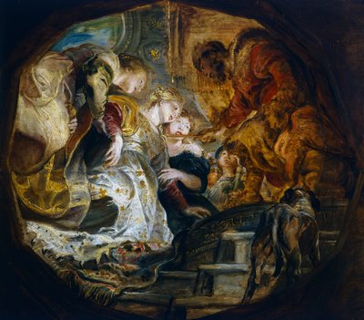 Ester ante Asuero de Peter Paul Rubens