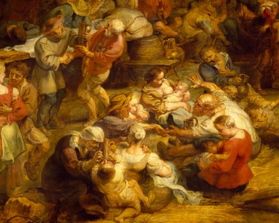 Feria (detalle) de Peter Paul Rubens