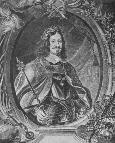 Fernando III, Emperador del Sacro Imperio Romano, grabado por Christoffel Jegher de Peter Paul Rubens