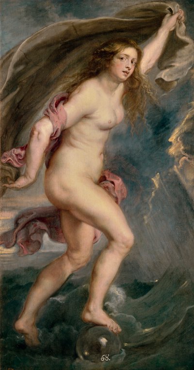 Fortuna - Rubens, Pieter Paul (1577-1640) - 1636-1638 - Museo del Prado, Madrid de Peter Paul Rubens