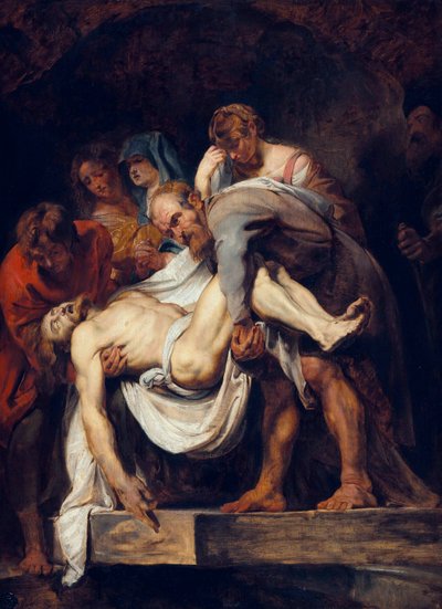 Francés:  El Entierro El Entierro de Peter Paul Rubens