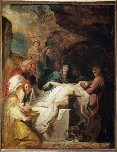 El entierro de Cristo de Peter Paul Rubens