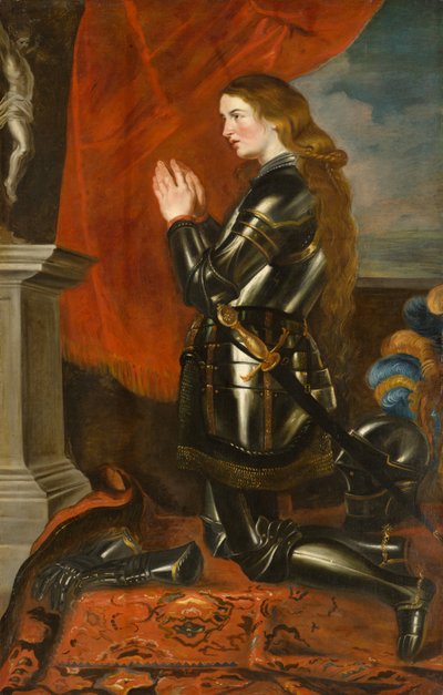 Juana de Arco, circa 1620 y después de 1640 de Peter Paul Rubens