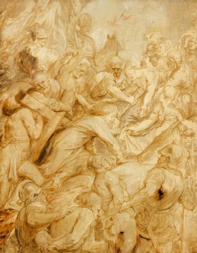 La crucifixión de Peter Paul Rubens