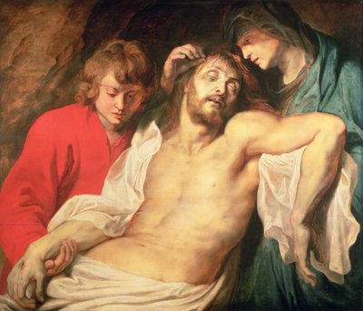 Lamento de Cristo por la Virgen y San Juan de Peter Paul Rubens