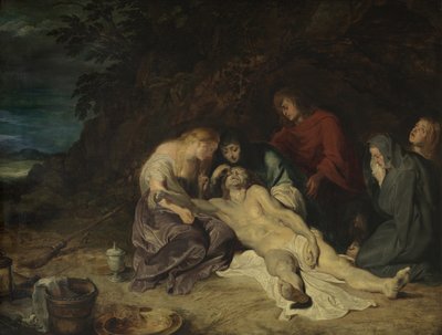 Lamentación por Cristo muerto con San Juan y las Santas Mujeres de Peter Paul Rubens