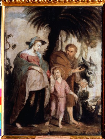 El regreso de Egipto (El regreso de Egipto). Pintura de Peter Paul (Pierre-Paul) Rubens (o Peter Paul o Petrus Paulus) (1577-1640). Óleo sobre tabla, 69 x 49 cm de Peter Paul Rubens