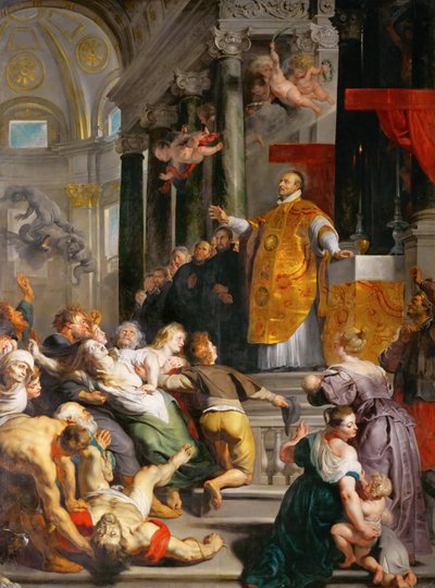 Los milagros de San Ignacio de Loyola de Peter Paul Rubens