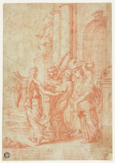 Lot y su familia saliendo de Sodoma de Peter Paul Rubens
