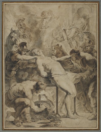 Martirio de San Lorenzo, 1550 de Peter Paul Rubens