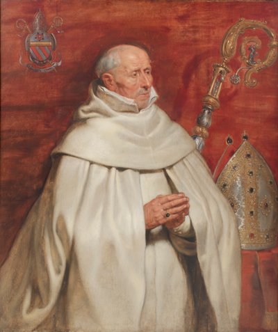 Matthaeus Yrsselius (1541-1629), Abad de la Abadía de Sint-Michiel en Amberes, c.1624 de Peter Paul Rubens