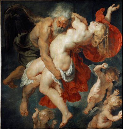 Orithye, princesa ateniense es llevada por Boree de Peter Paul Rubens