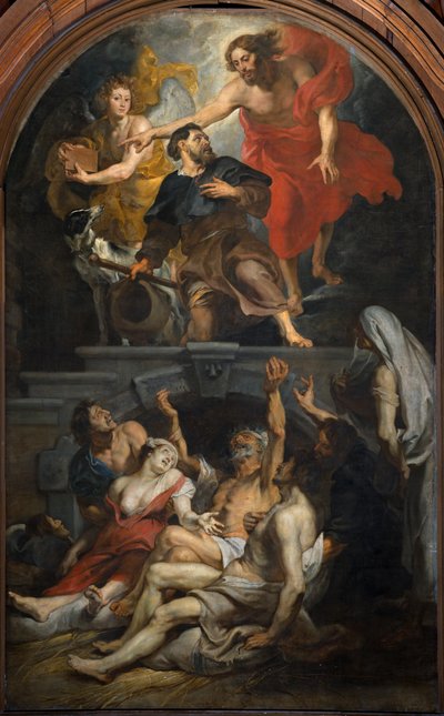 Iglesia parroquial (Parochiekerk Sint-Martinus). Pintura. Pieter Paul Rubens de Peter Paul Rubens