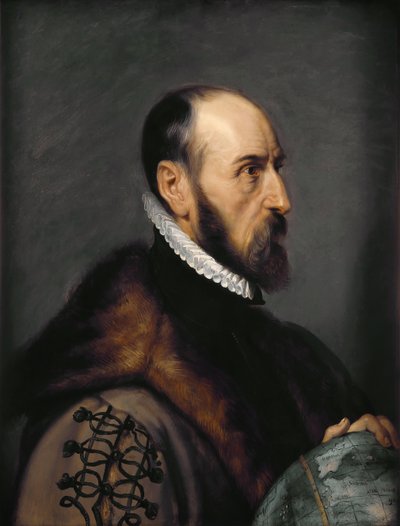 Retrato de Abraham Ortelius 1527-1598, 1633 de Peter Paul Rubens