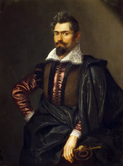 Retrato de Caspar Schoppe 1576-1649, ca. 1606 de Peter Paul Rubens