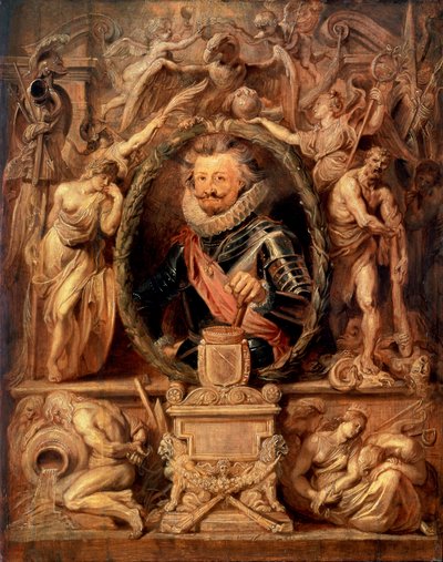 Retrato de Charles Bonaventure de Longueval, Conde de Bucquoy de Peter Paul Rubens