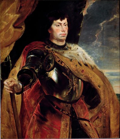 Retrato de Carlos el Temerario de Peter Paul Rubens
