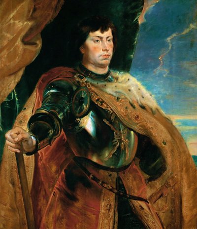 Retrato de Carlos el Temerario de Peter Paul Rubens