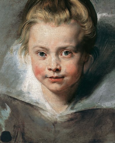 Retrato de Clara Serena Rubens de Peter Paul Rubens