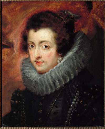 Retrato de Isabel de Francia (o Isabel de Borbón) de Peter Paul Rubens