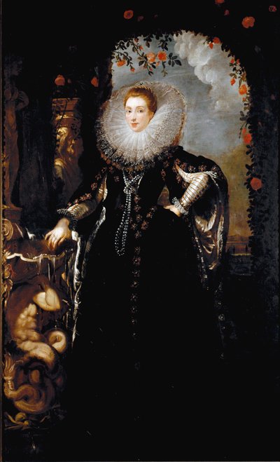 Retrato de Giovanna Spinola Pavese de Peter Paul Rubens