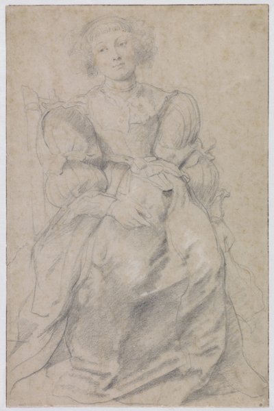 Retrato de Hélène Fourment de Peter Paul Rubens