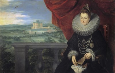 Retrato de la Infanta Isabel Clara Eugenia de España 1566-1633, c. 1615 de Peter Paul Rubens
