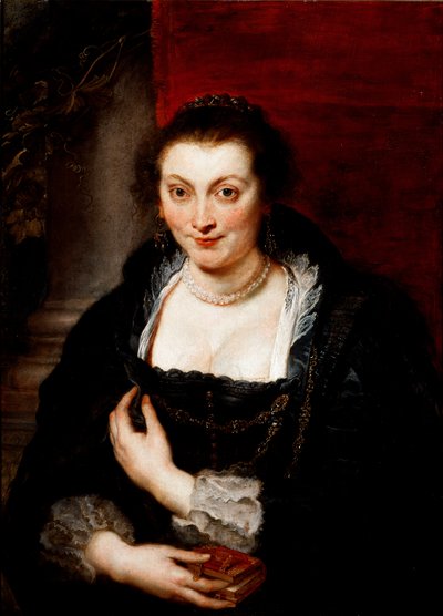 Retrato de Isabella Brandt, esposa del pintor. Pintura de Peter Paul Rubens de Peter Paul Rubens