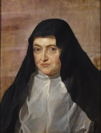 Retrato de Isabel Clara Eugenia, archiduquesa de Austria como monja de Peter Paul Rubens