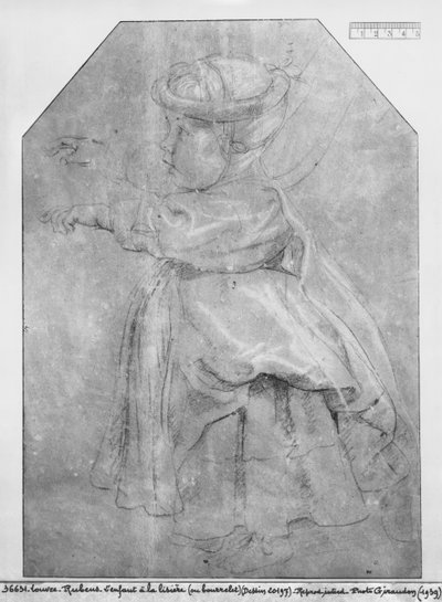 Retrato de Isabelle Helene Rubens, hija del artista, 1636 de Peter Paul Rubens