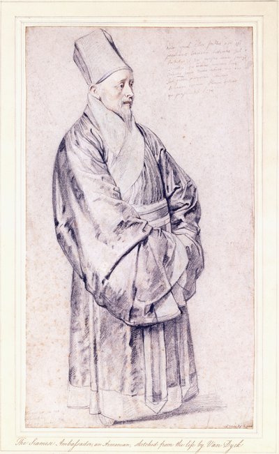 Retrato de Nicolas Trigault S.J. en traje chino de Peter Paul Rubens