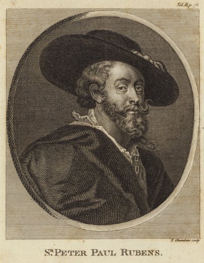 Retrato de Peter Paul Rubens de Peter Paul Rubens