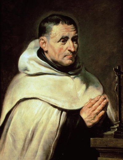 Retrato de un prior carmelita de Peter Paul Rubens