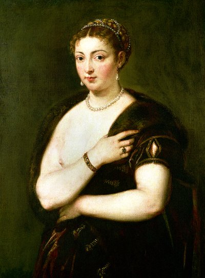 Retrato de una joven dama de Peter Paul Rubens