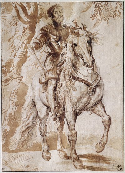 Retrato del Duque de Lerma a caballo de Peter Paul Rubens