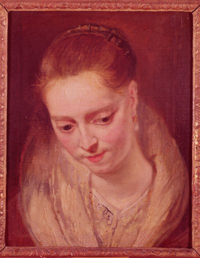 Retrato presunto de Helene Fourment (1614-73) de Peter Paul Rubens